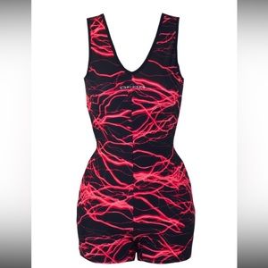 GERB Hot Pink Lightning Romper Limited Edition